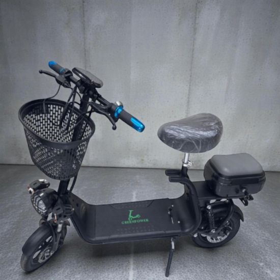 صورة سكوتر أبو سلة 12 – تصميم مريح مع إضاءة وشاشة